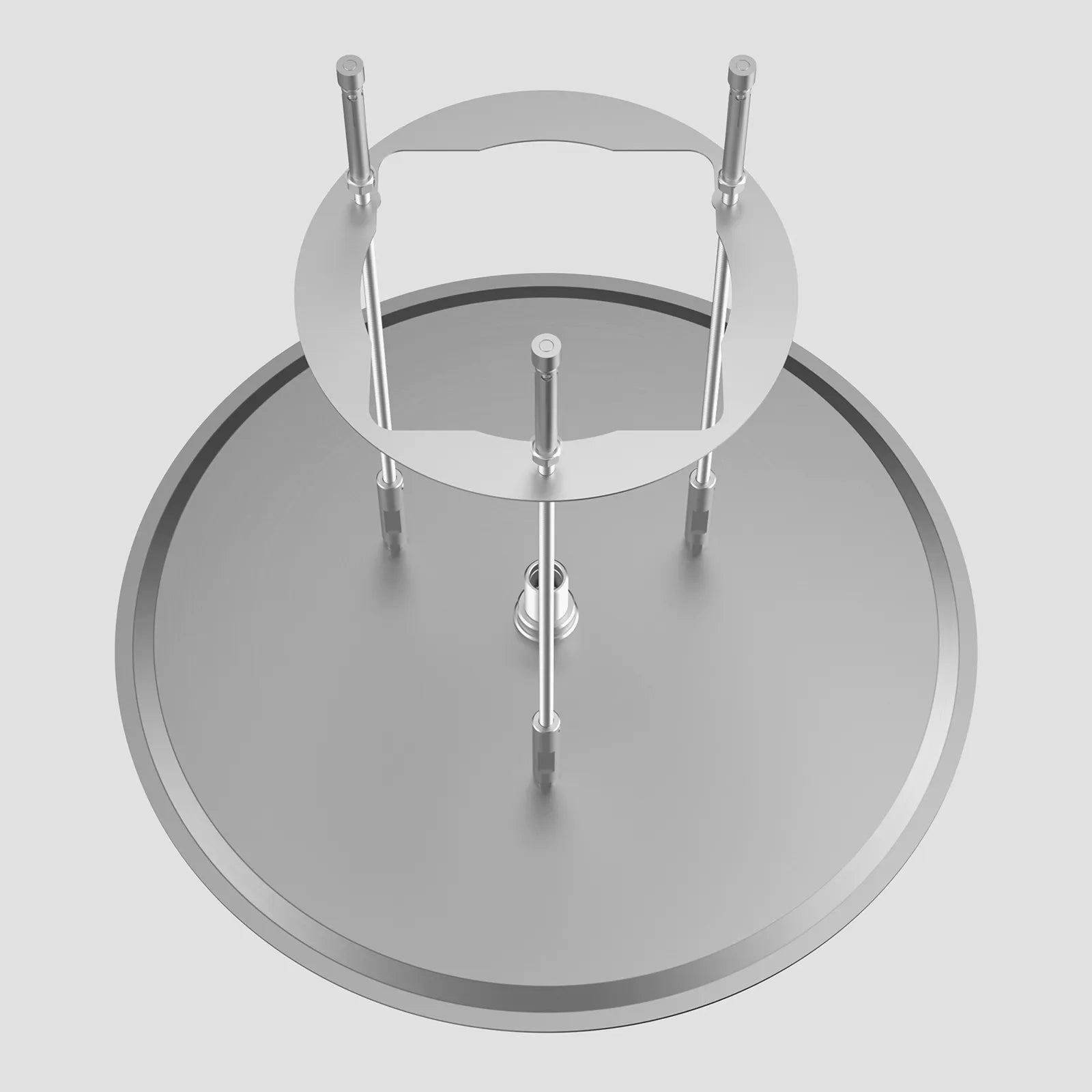 φ400mm Round Ceiling Rain Shower Head – SUS304 Stainless Steel – SHE1602