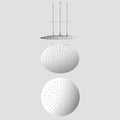 φ400mm Round Ceiling Rain Shower Head – SUS304 Stainless Steel – SHE1602 Chrome