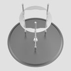 φ400mm Round Ceiling Rain Shower Head – SUS304 Stainless Steel – SHE1602