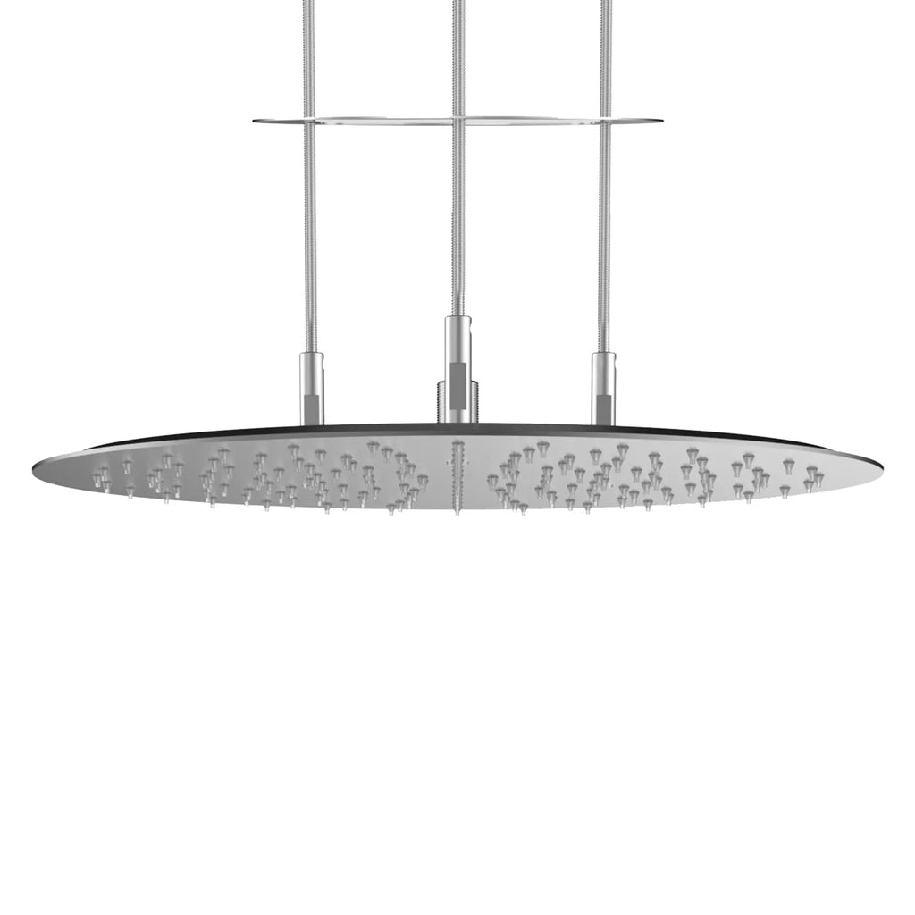 φ400mm Round Ceiling Rain Shower Head – SUS304 Stainless Steel – SHE1602