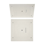 MAXTOR 500x500mm 3-Function Ceiling Rain Shower Head-SHE2003 Brushed Nickel