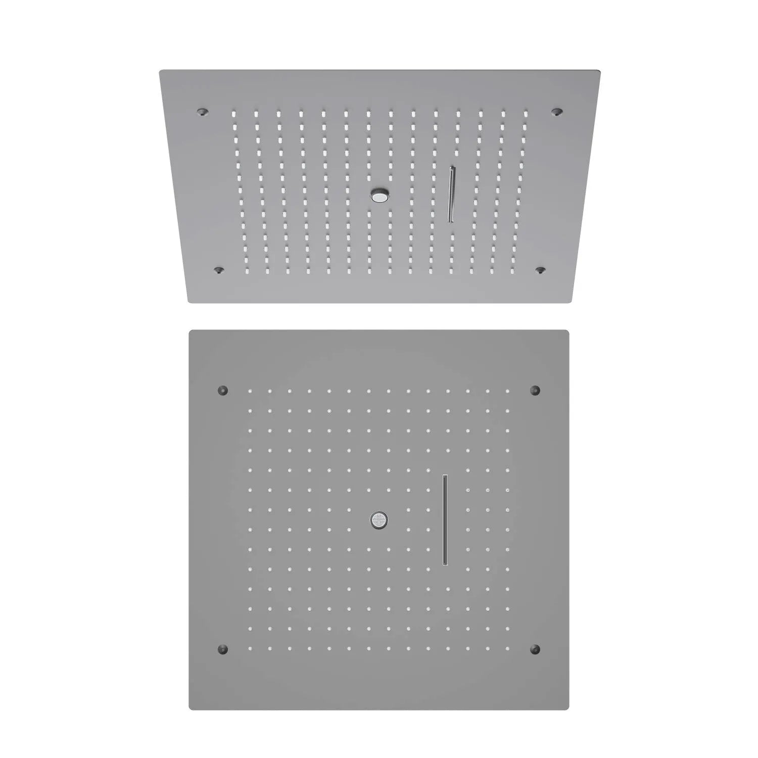 MAXTOR 500x500mm 3-Function Ceiling Rain Shower Head-SHE2003 Brushed Gun Metal