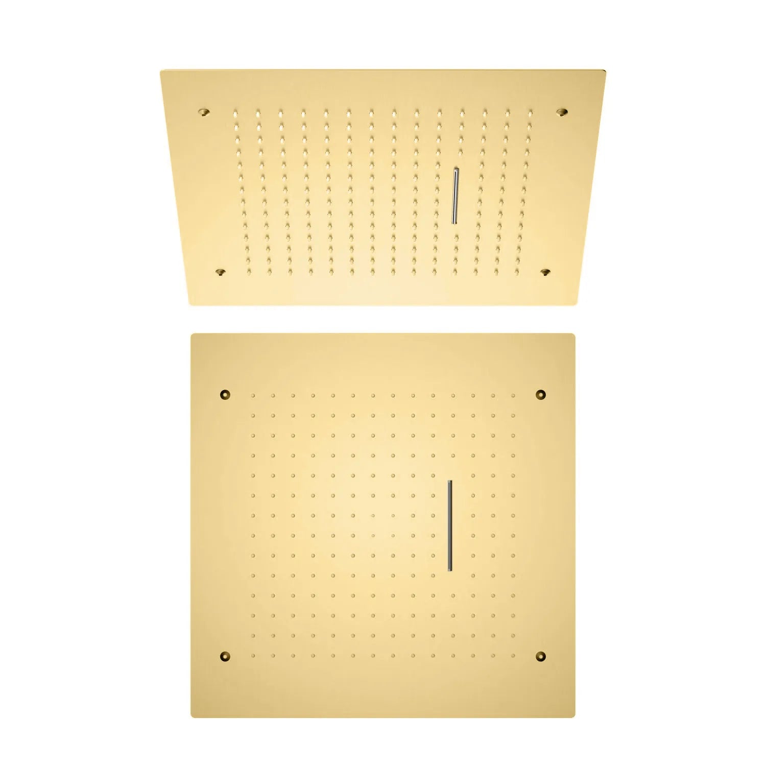 MAXTOR 500x500mm 2-Function Rain & Waterfall Ceiling Shower Head-SHE2004 Brushed Gold