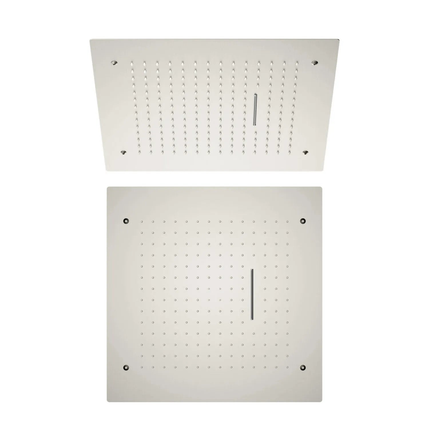 MAXTOR 500x500mm 2-Function Rain & Waterfall Ceiling Shower Head-SHE2004 Brushed Nickel