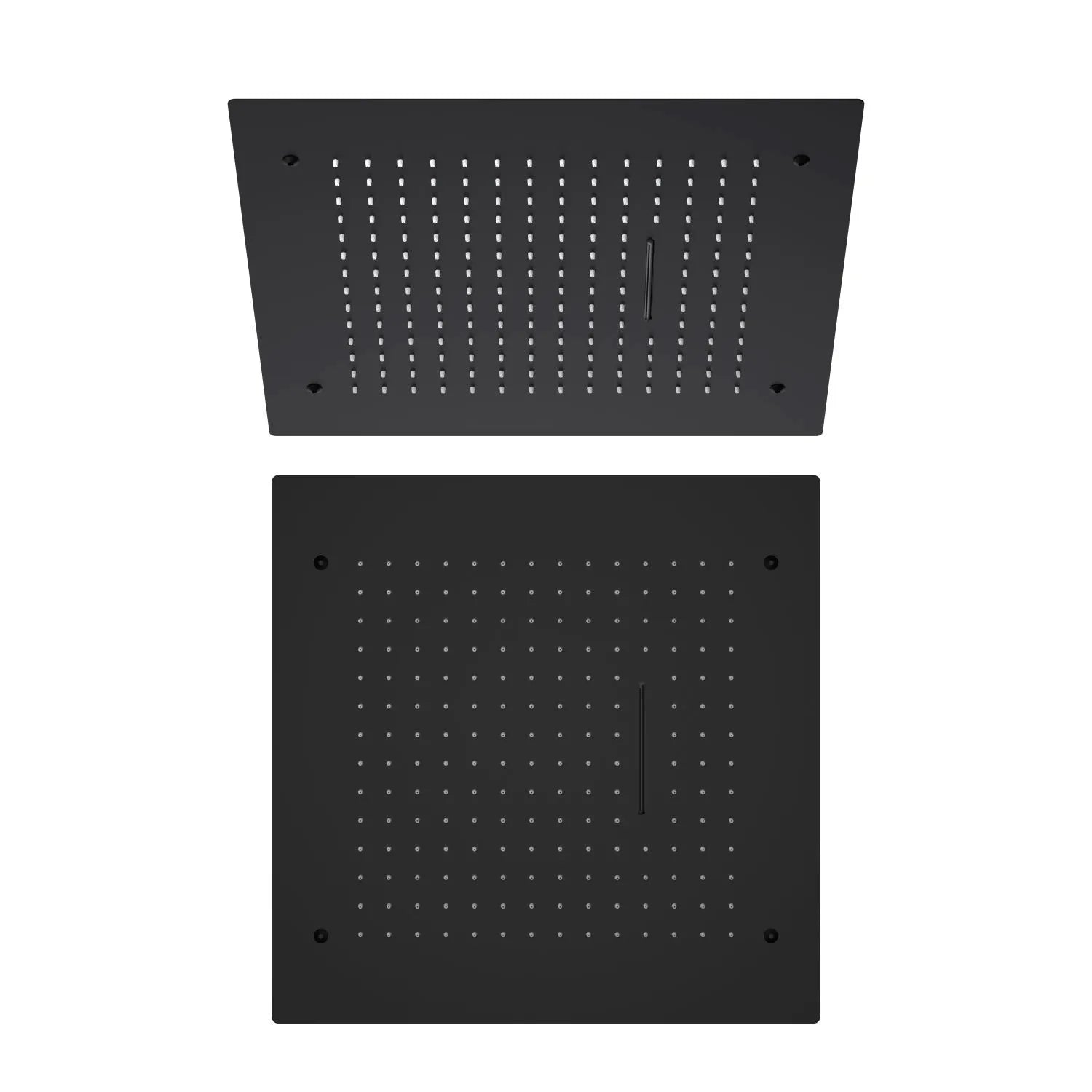 MAXTOR 500x500mm 2-Function Rain & Waterfall Ceiling Shower Head-SHE2004 Matte Black