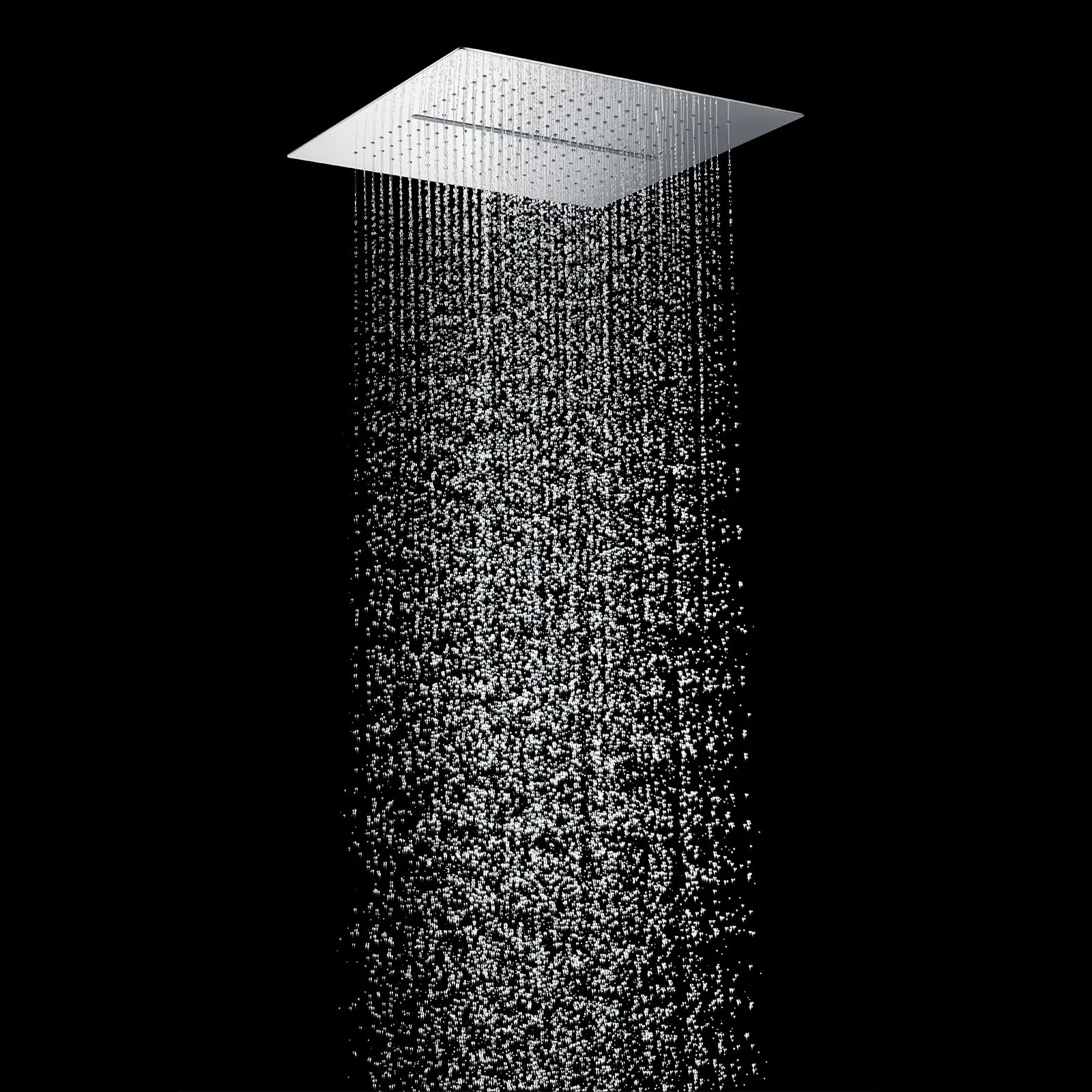 MAXTOR 400x400mm 2-Function Rain & Waterfall Ceiling Shower Head-SHF0340