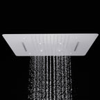 MAXTOR 480x590mm 3-Function Rain + Mist Spray + Dual Waterfall Ceiling Shower Head-SHF034859