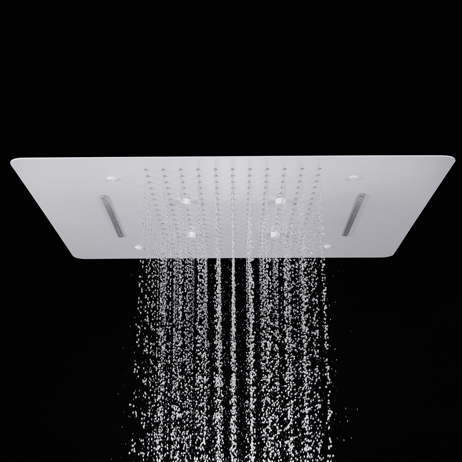 MAXTOR 480x590mm 3-Function Rain + Mist Spray + Dual Waterfall Ceiling Shower Head-SHF034859