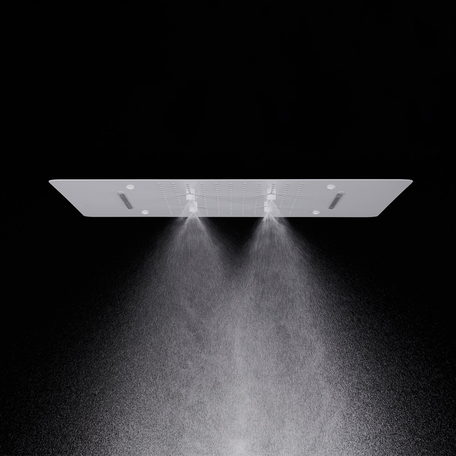 MAXTOR 480x590mm 3-Function Rain + Mist Spray + Dual Waterfall Ceiling Shower Head-SHF034859