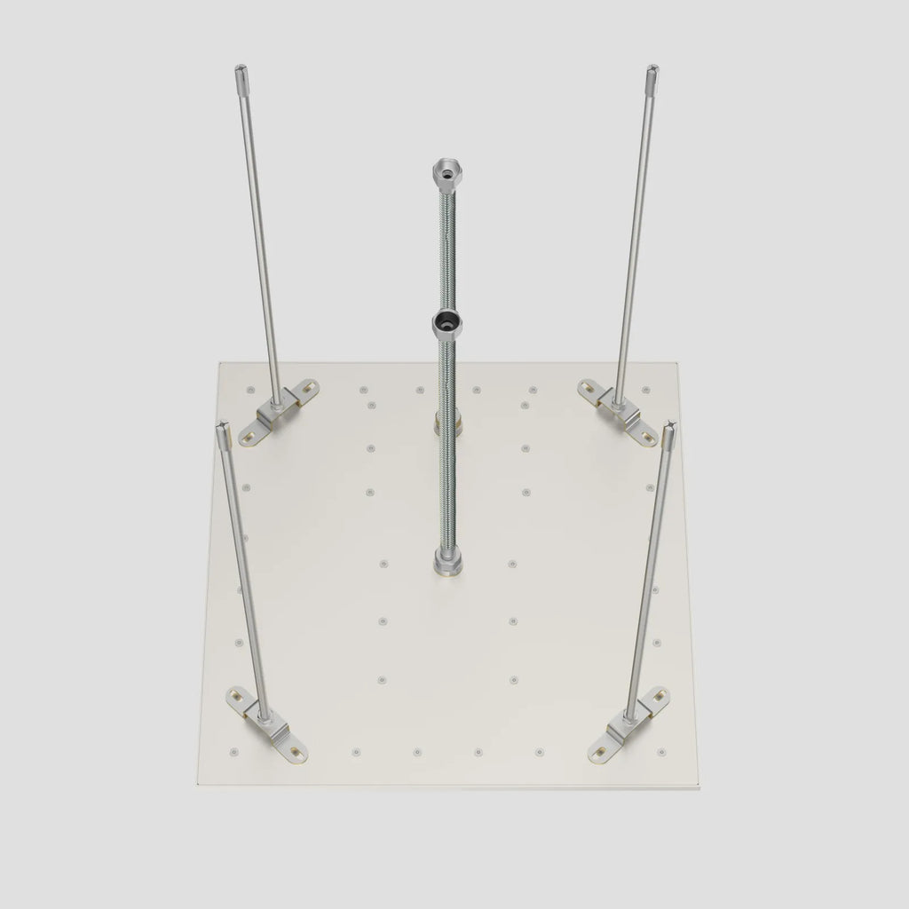 500x500mm Dual-Function Rain & Waterfall Ceiling Shower Head – SUS304 -SHF2002