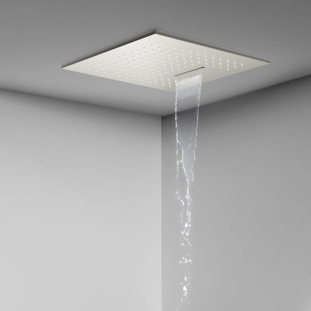 500x500mm Dual-Function Rain & Waterfall Ceiling Shower Head – SUS304 -SHF2002