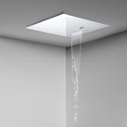 500x500mm Dual-Function Rain & Waterfall Ceiling Shower Head – SUS304 -SHF2002
