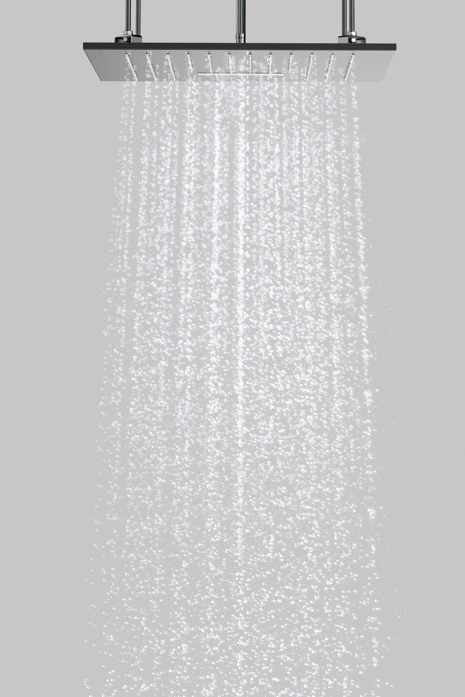 500x500mm Dual-Function Rain & Waterfall Ceiling Shower Head – SUS304 -SHF2002
