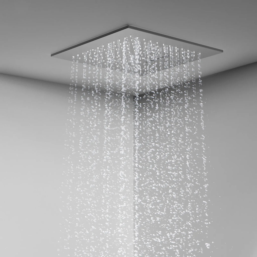 500x500mm Dual-Function Rain & Waterfall Ceiling Shower Head – SUS304 -SHF2002