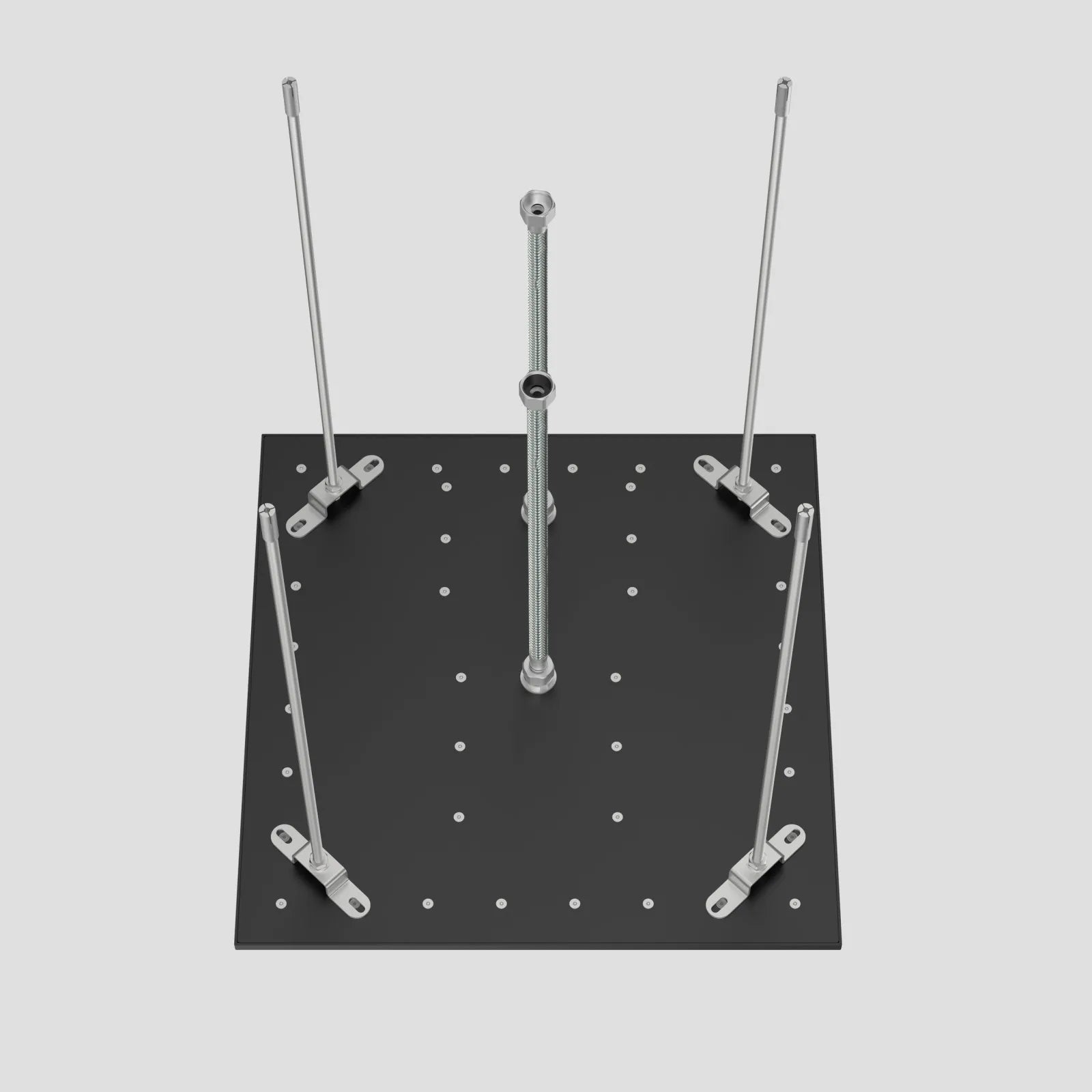 500x500mm Dual-Function Rain & Waterfall Ceiling Shower Head – SUS304 -SHF2002