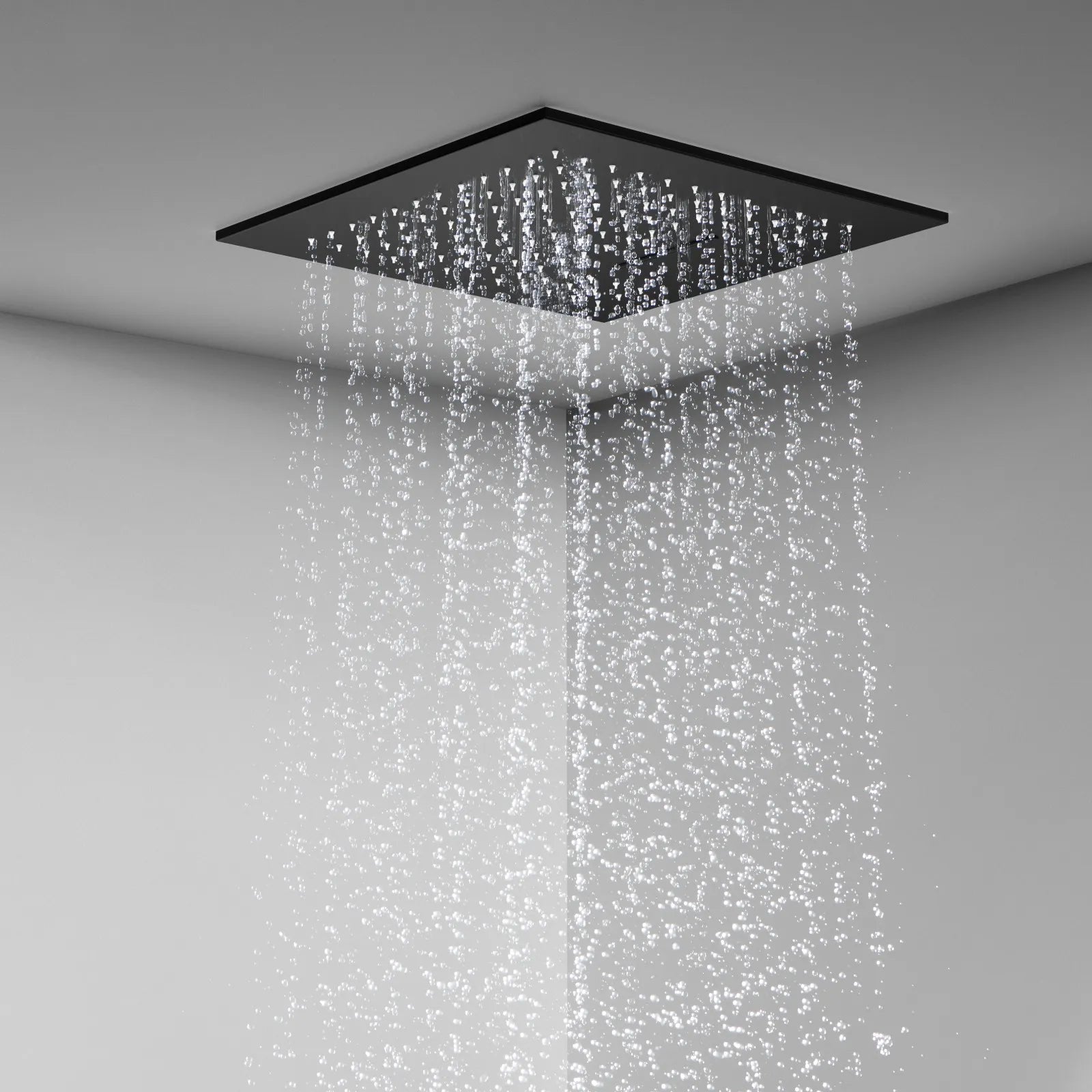 500x500mm Dual-Function Rain & Waterfall Ceiling Shower Head – SUS304 -SHF2002