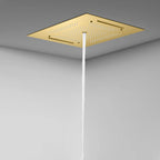 MAXTOR 500x500mm 3-Function Rain + Dual Waterfall + Water Column Ceiling Shower Head-SHF2003