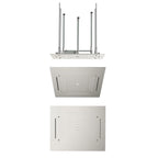 MAXTOR 500x500mm 3-Function Rain + Dual Waterfall + Water Column Ceiling Shower Head-SHF2003