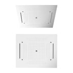 MAXTOR 500x500mm 3-Function Rain + Dual Waterfall + Water Column Ceiling Shower Head-SHF2003