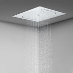 MAXTOR 500x500mm 3-Function Rain + Dual Waterfall + Water Column Ceiling Shower Head-SHF2003