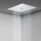 MAXTOR 500x500mm 3-Function Rain + Dual Waterfall + Water Column Ceiling Shower Head-SHF2003