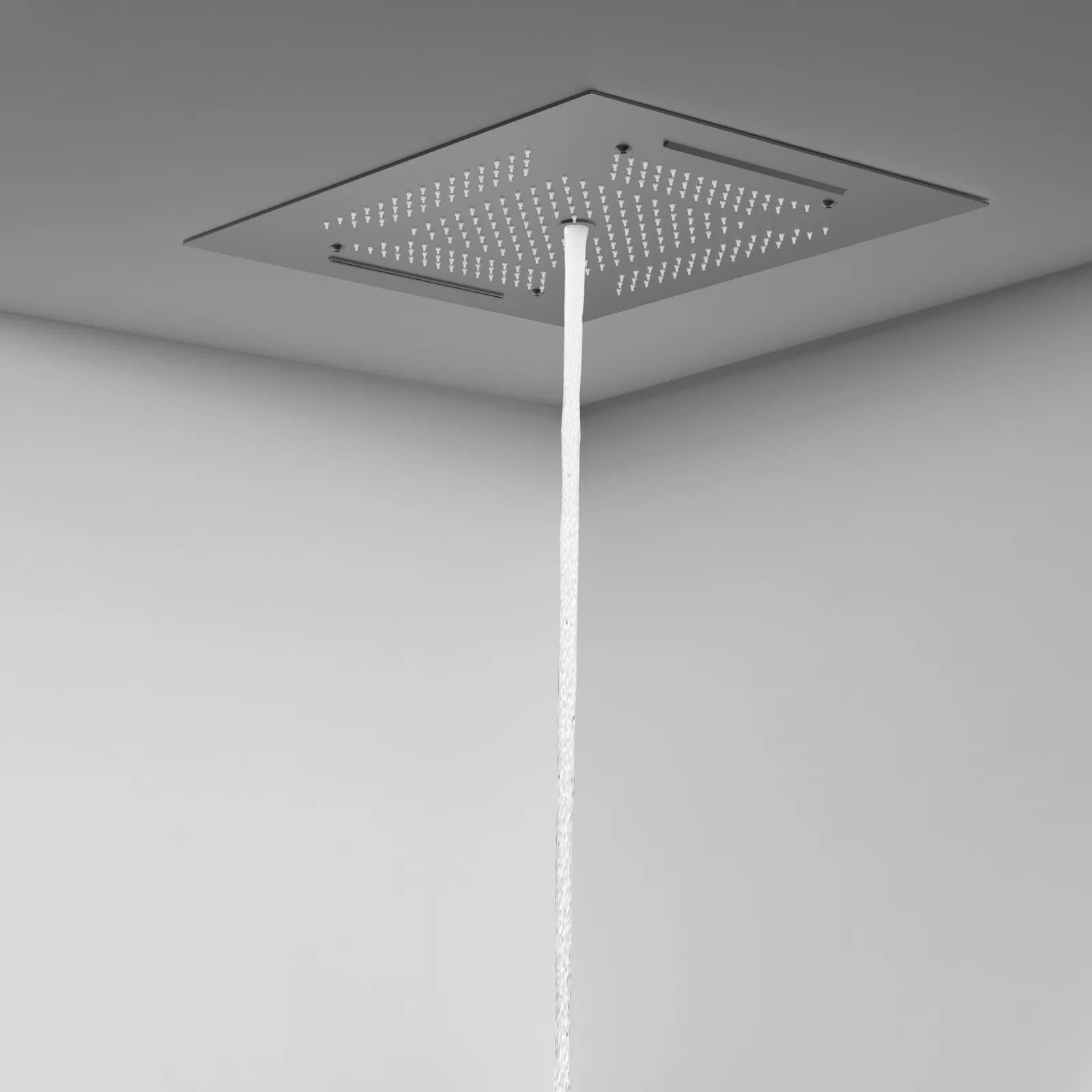 MAXTOR 500x500mm 3-Function Rain + Dual Waterfall + Water Column Ceiling Shower Head-SHF2003