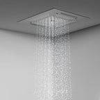MAXTOR 500x500mm 3-Function Rain + Dual Waterfall + Water Column Ceiling Shower Head-SHF2003
