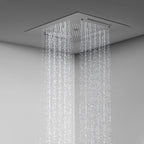 MAXTOR 500x500mm 3-Function Rain + Dual Waterfall + Water Column Ceiling Shower Head-SHF2003