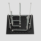 MAXTOR 500x500mm 3-Function Rain + Dual Waterfall + Water Column Ceiling Shower Head-SHF2003