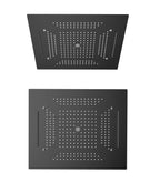 MAXTOR 500x500mm 3-Function Rain + Dual Waterfall + Water Column Ceiling Shower Head-SHF2003