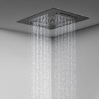 MAXTOR 500x500mm 3-Function Rain + Dual Waterfall + Water Column Ceiling Shower Head-SHF2003