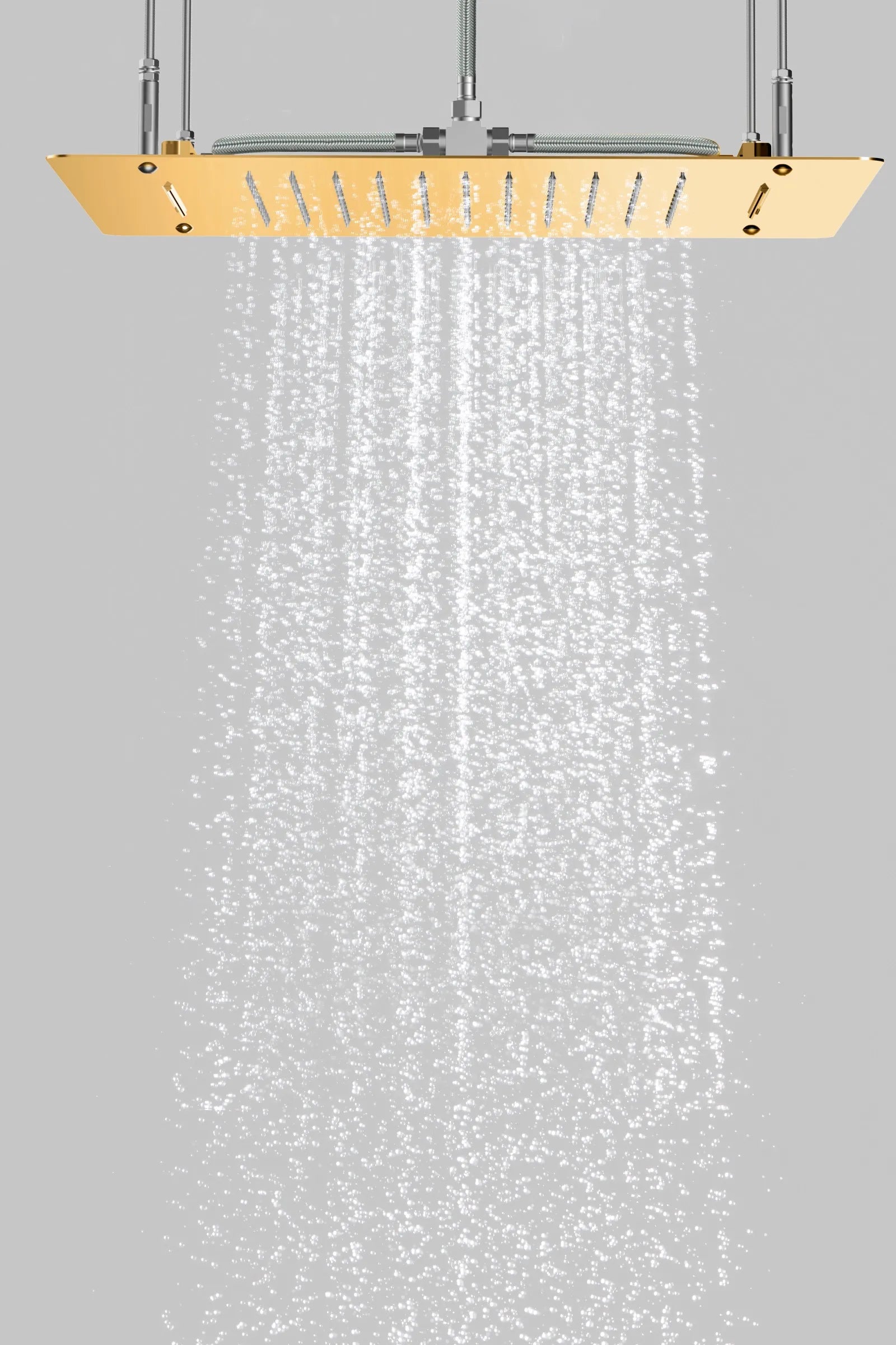 MAXTOR 500x500mm 2-Function Rain & Dual Waterfall Ceiling Shower Head-SHF2012
