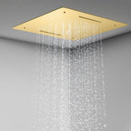 MAXTOR 500x500mm 2-Function Rain & Dual Waterfall Ceiling Shower Head-SHF2012