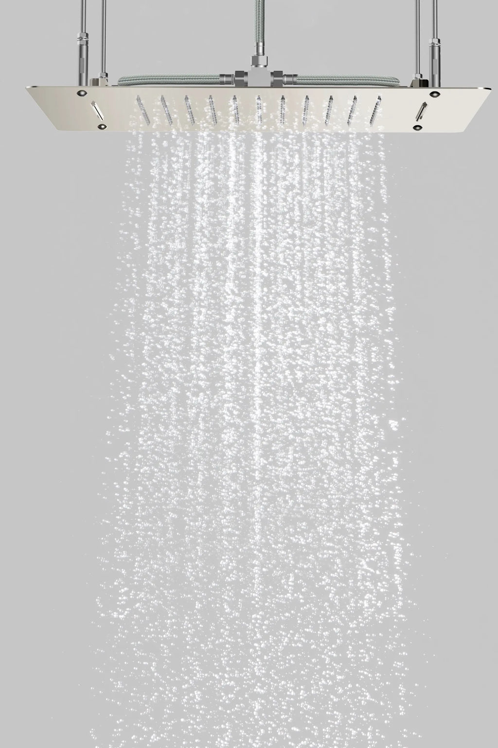 MAXTOR 500x500mm 2-Function Rain & Dual Waterfall Ceiling Shower Head-SHF2012