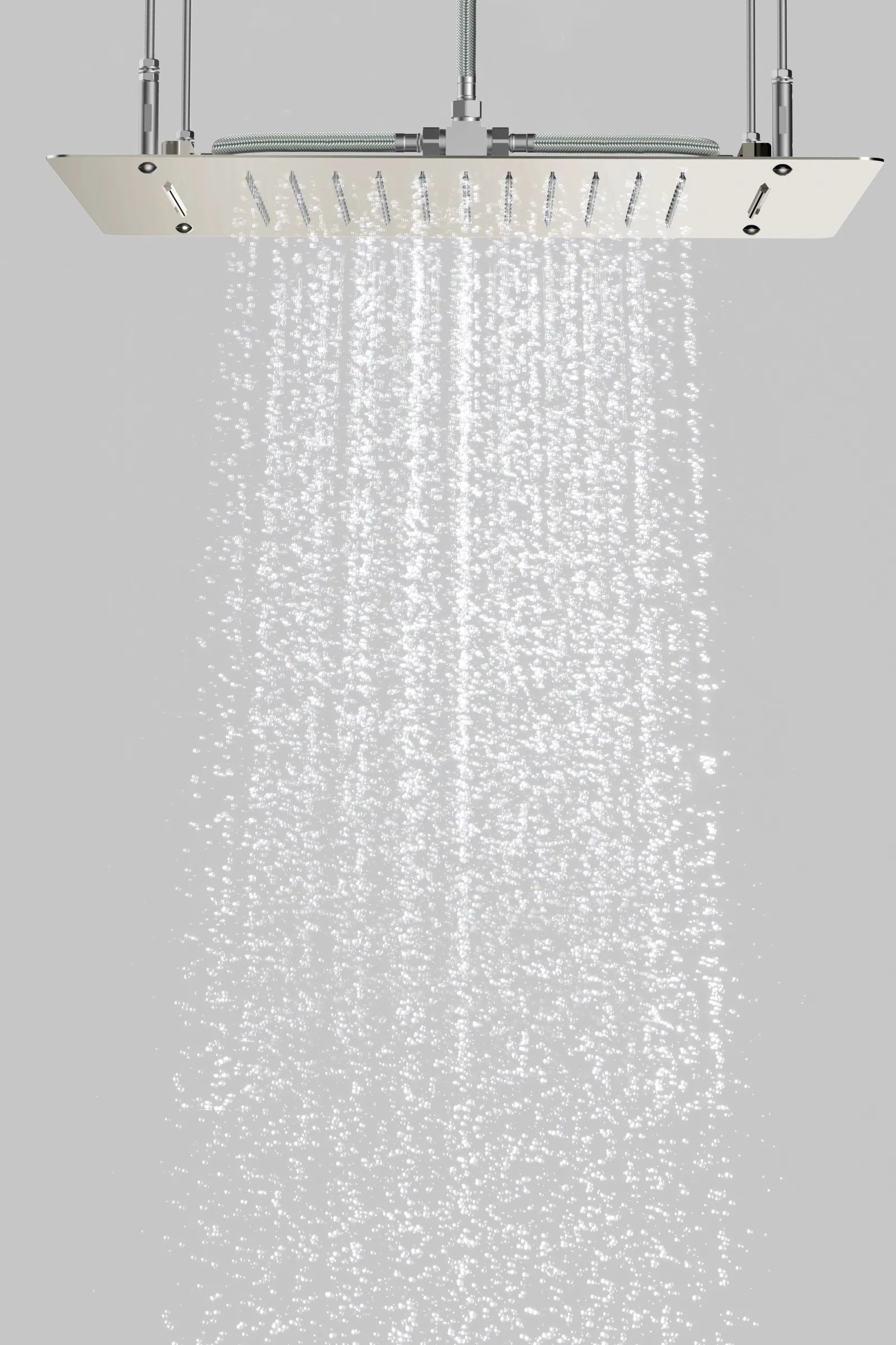MAXTOR 500x500mm 2-Function Rain & Dual Waterfall Ceiling Shower Head-SHF2012