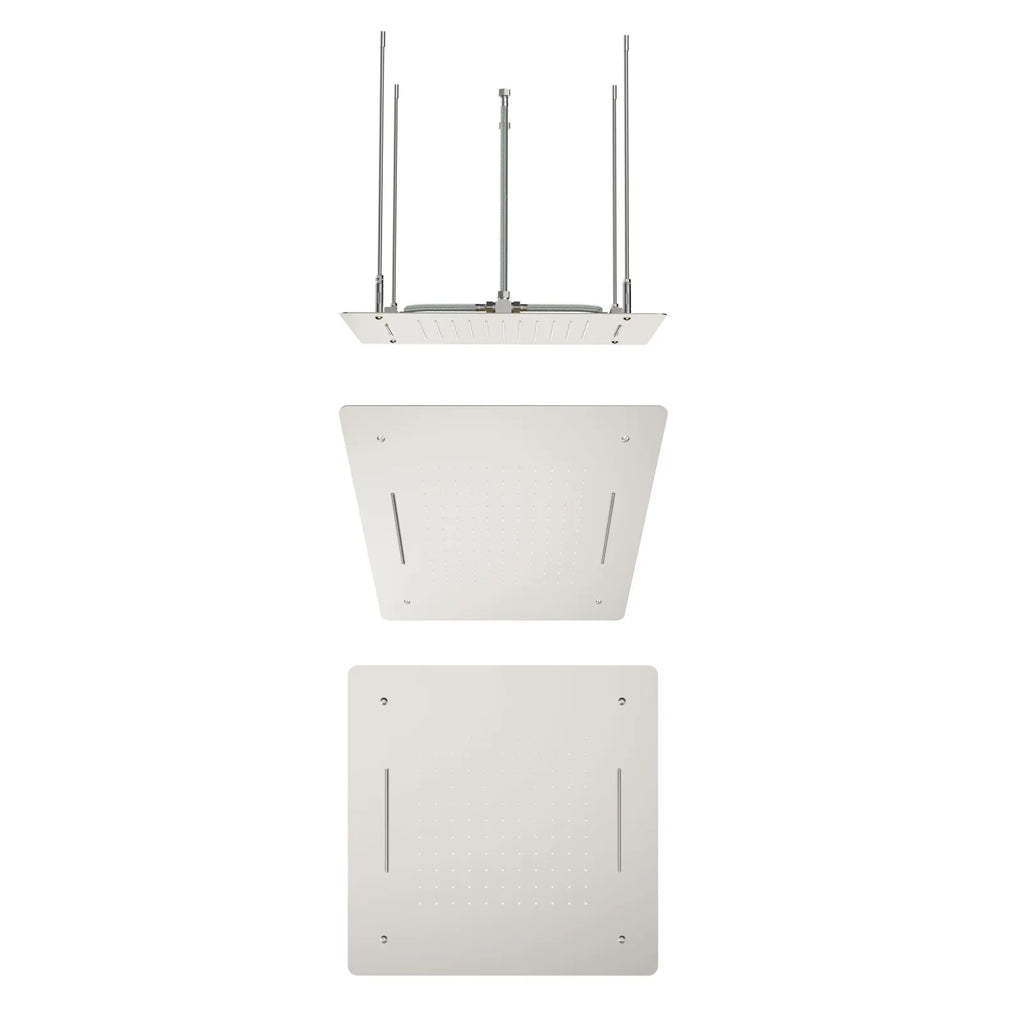 MAXTOR 500x500mm 2-Function Rain & Dual Waterfall Ceiling Shower Head-SHF2012