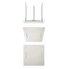 MAXTOR 500x500mm 2-Function Rain & Dual Waterfall Ceiling Shower Head-SHF2012