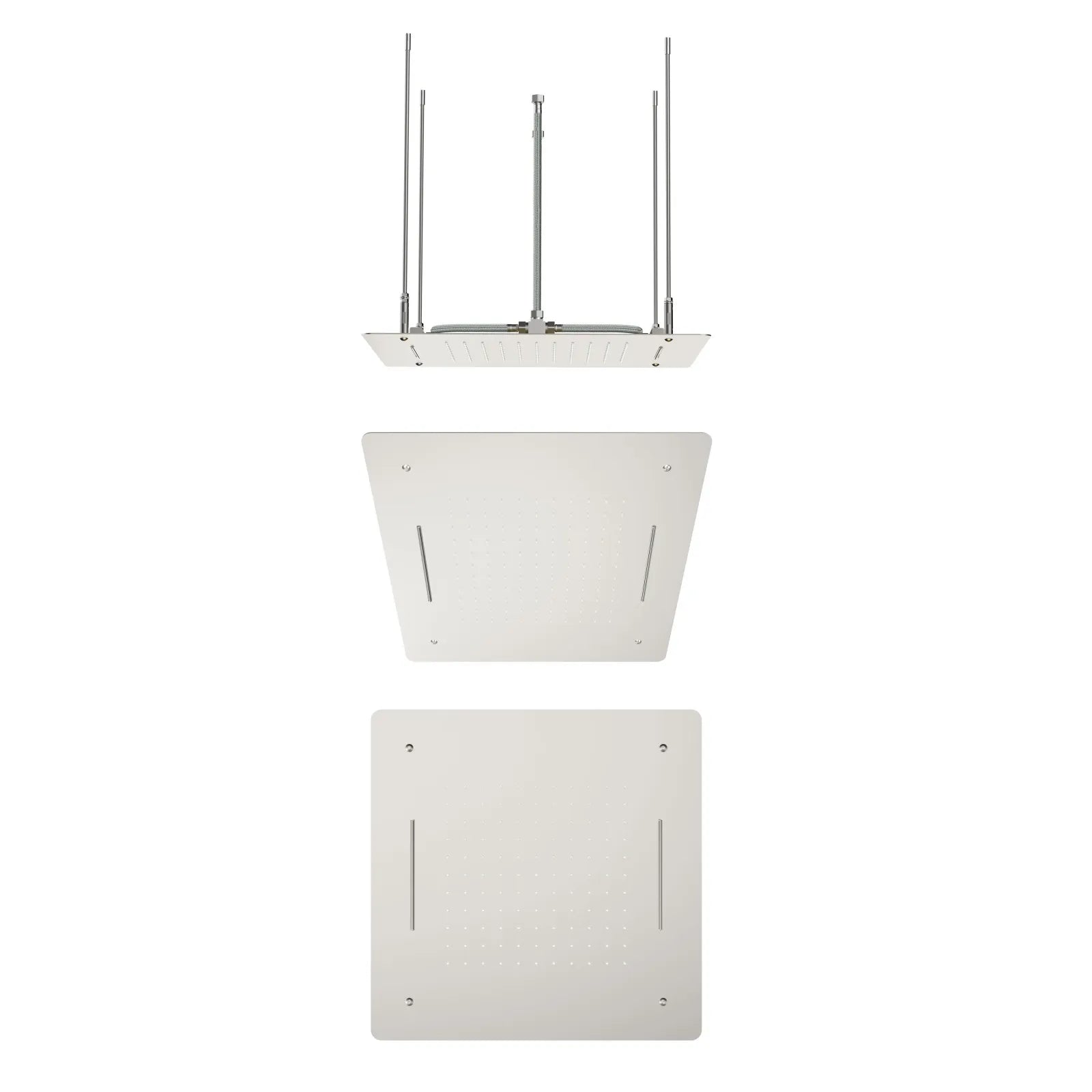 MAXTOR 500x500mm 2-Function Rain & Dual Waterfall Ceiling Shower Head-SHF2012