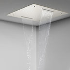 MAXTOR 500x500mm 2-Function Rain & Dual Waterfall Ceiling Shower Head-SHF2012