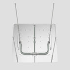 MAXTOR 500x500mm 2-Function Rain & Dual Waterfall Ceiling Shower Head-SHF2012