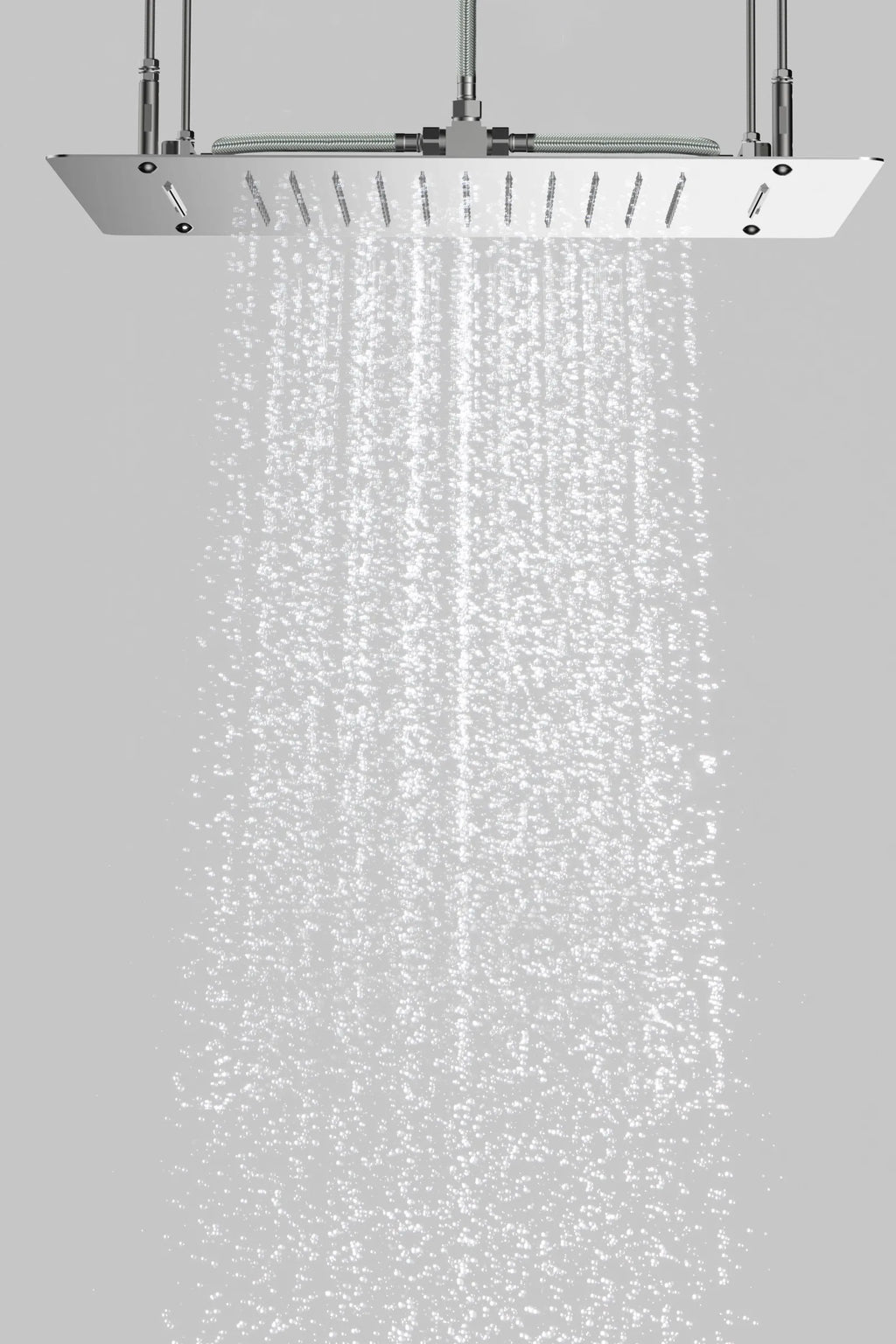MAXTOR 500x500mm 2-Function Rain & Dual Waterfall Ceiling Shower Head-SHF2012