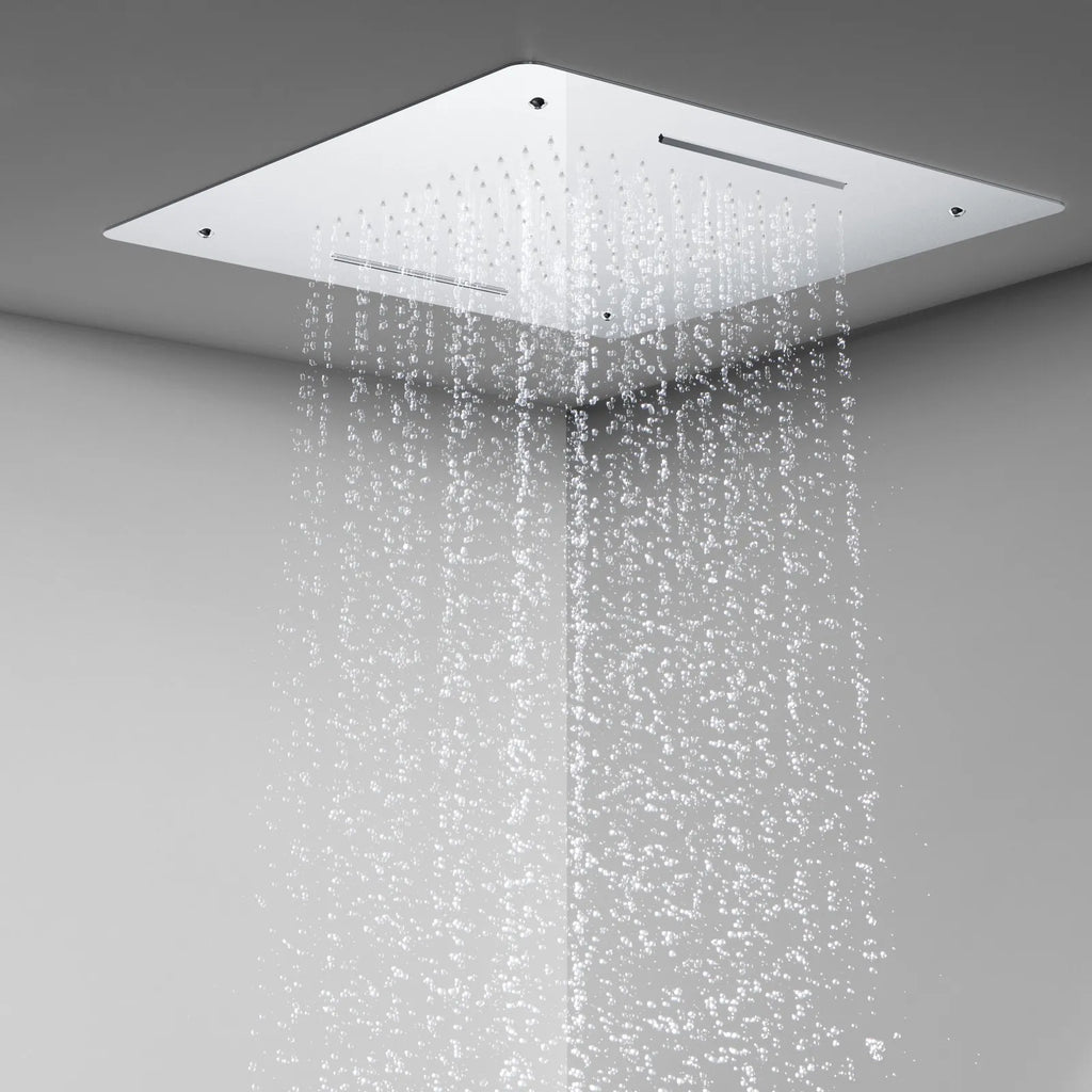 MAXTOR 500x500mm 2-Function Rain & Dual Waterfall Ceiling Shower Head-SHF2012