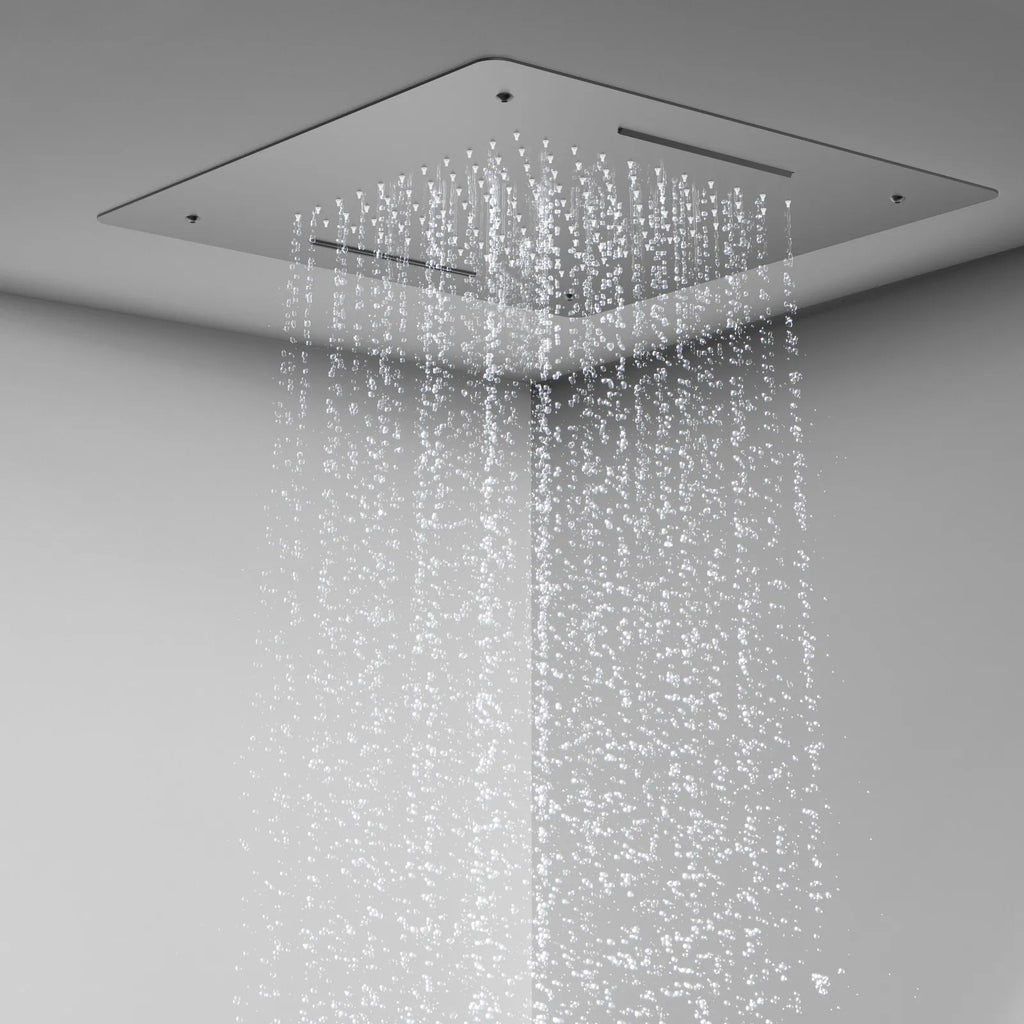 MAXTOR 500x500mm 2-Function Rain & Dual Waterfall Ceiling Shower Head-SHF2012