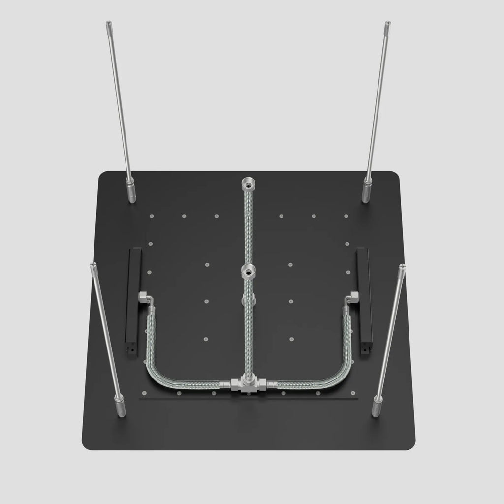 MAXTOR 500x500mm 2-Function Rain & Dual Waterfall Ceiling Shower Head-SHF2012