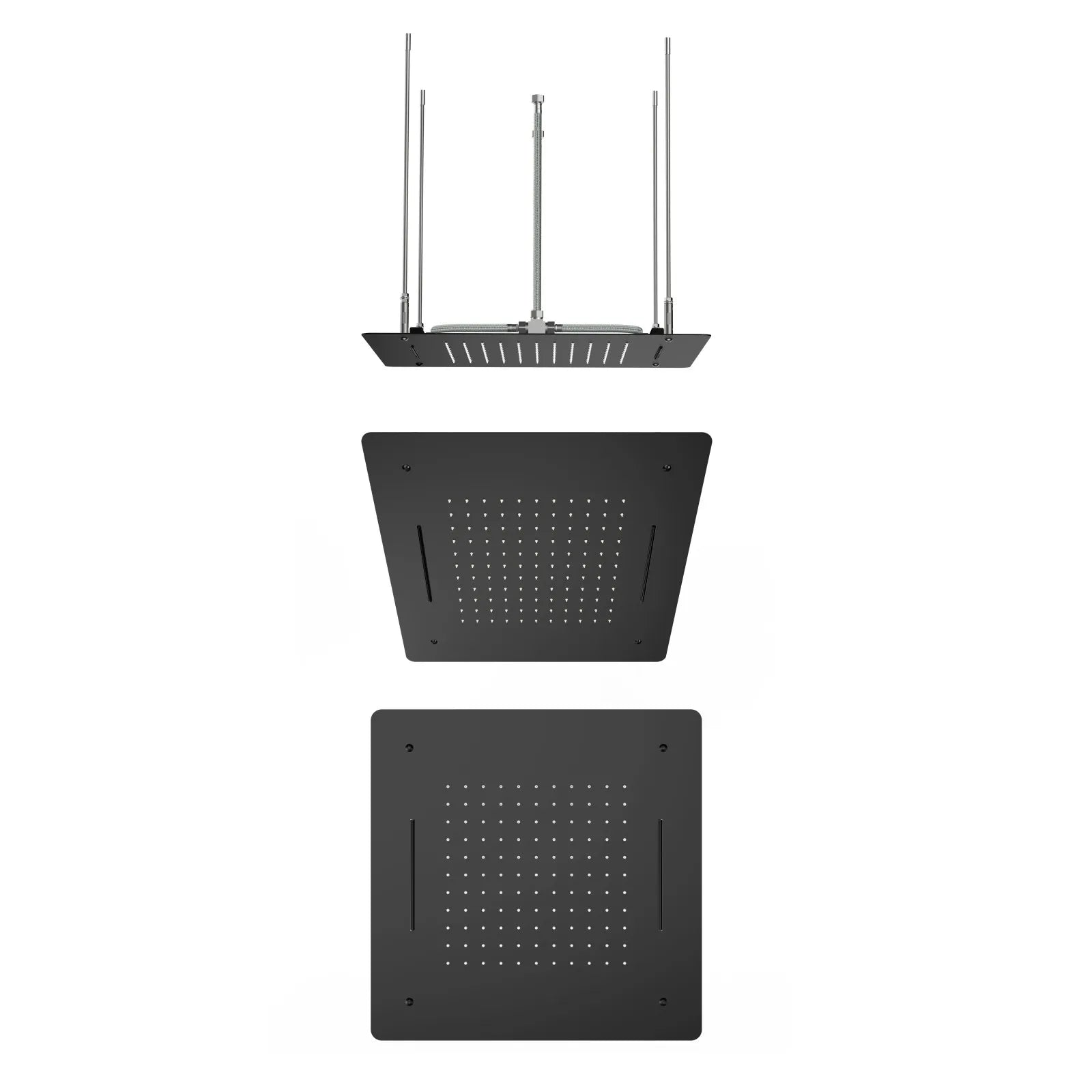 MAXTOR 500x500mm 2-Function Rain & Dual Waterfall Ceiling Shower Head-SHF2012