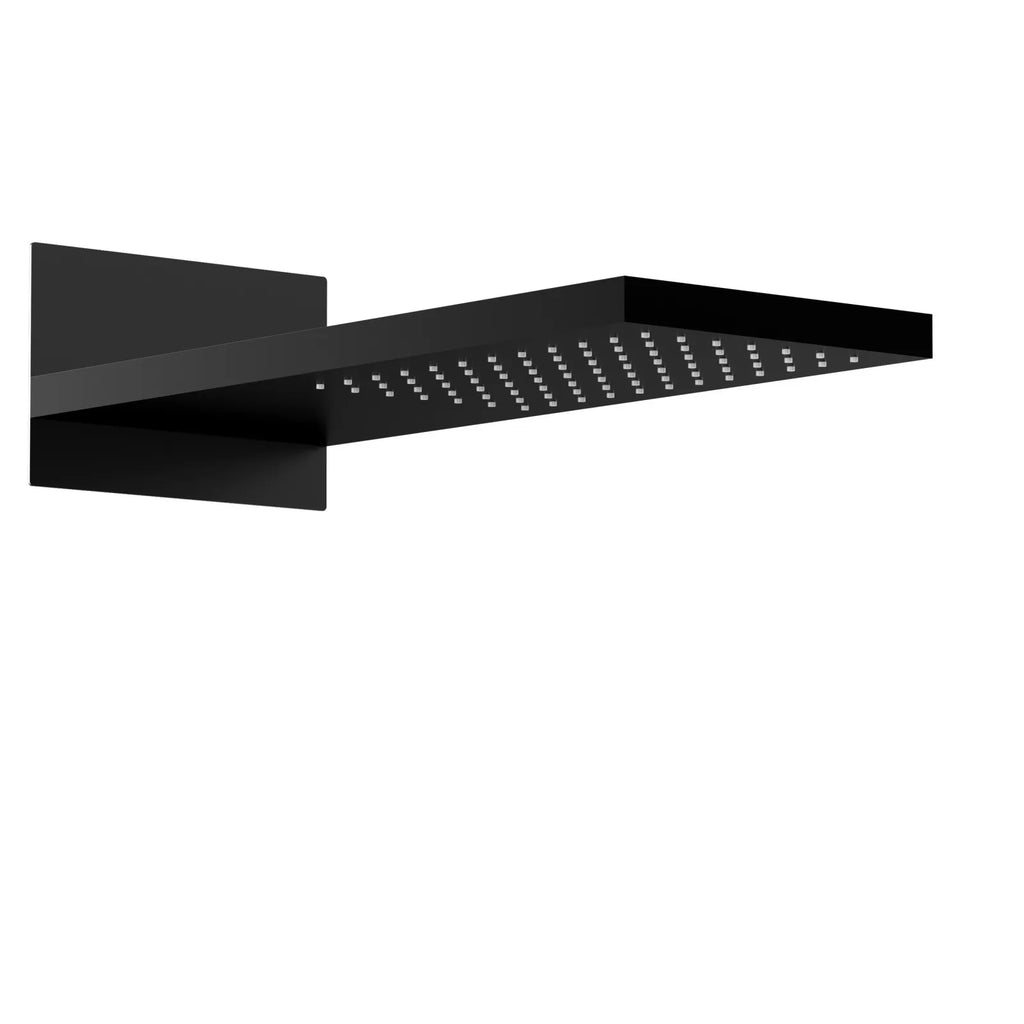 MAXTOR SHG2201 550x230mm Wall-Mounted Rain Shower Head-SHG2201 Matte Black