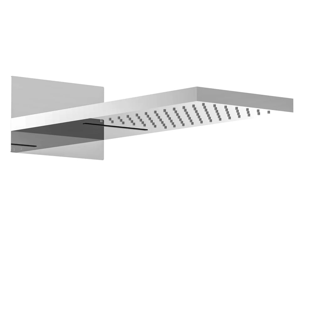 MAXTOR SHG2202 550x230mm 2-Function Wall-Mounted Rain & Waterfall Shower Head Chrome