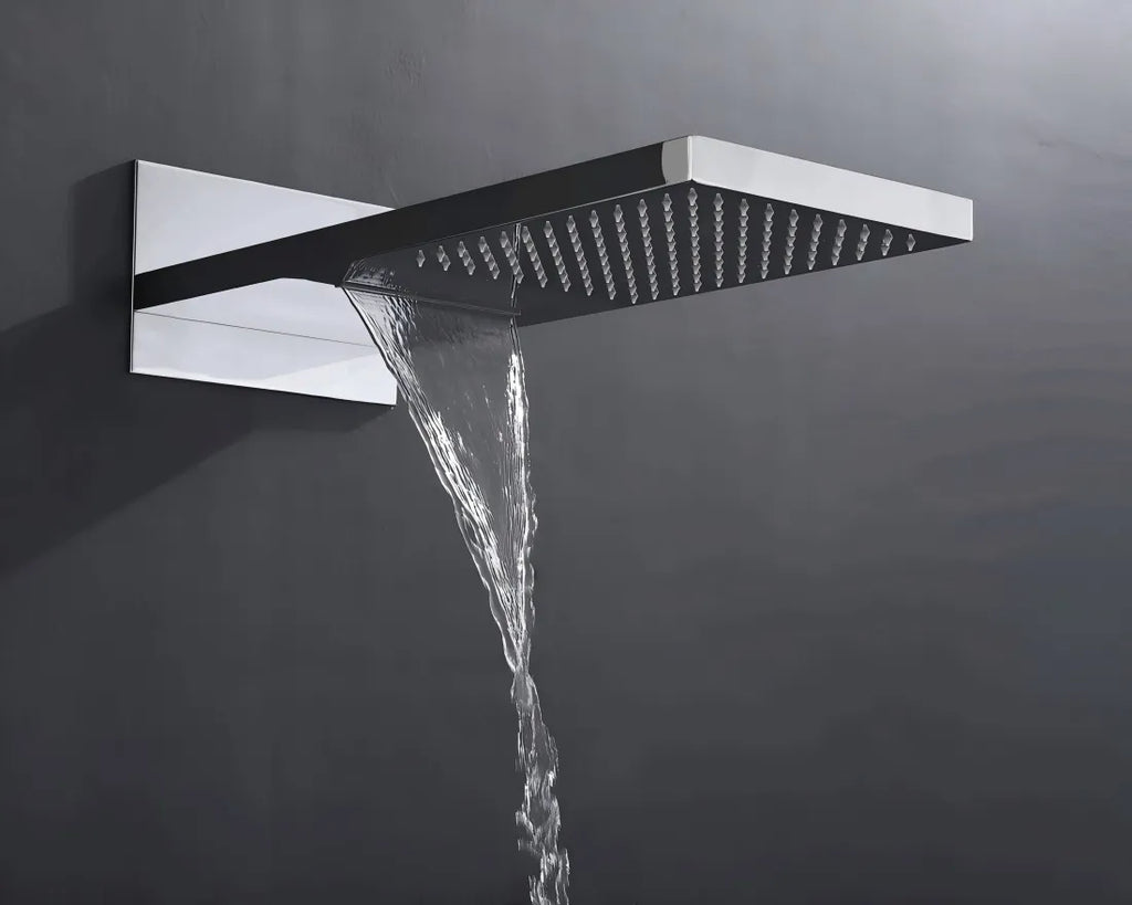 MAXTOR SHG2202 550x230mm 2-Function Wall-Mounted Rain & Waterfall Shower Head