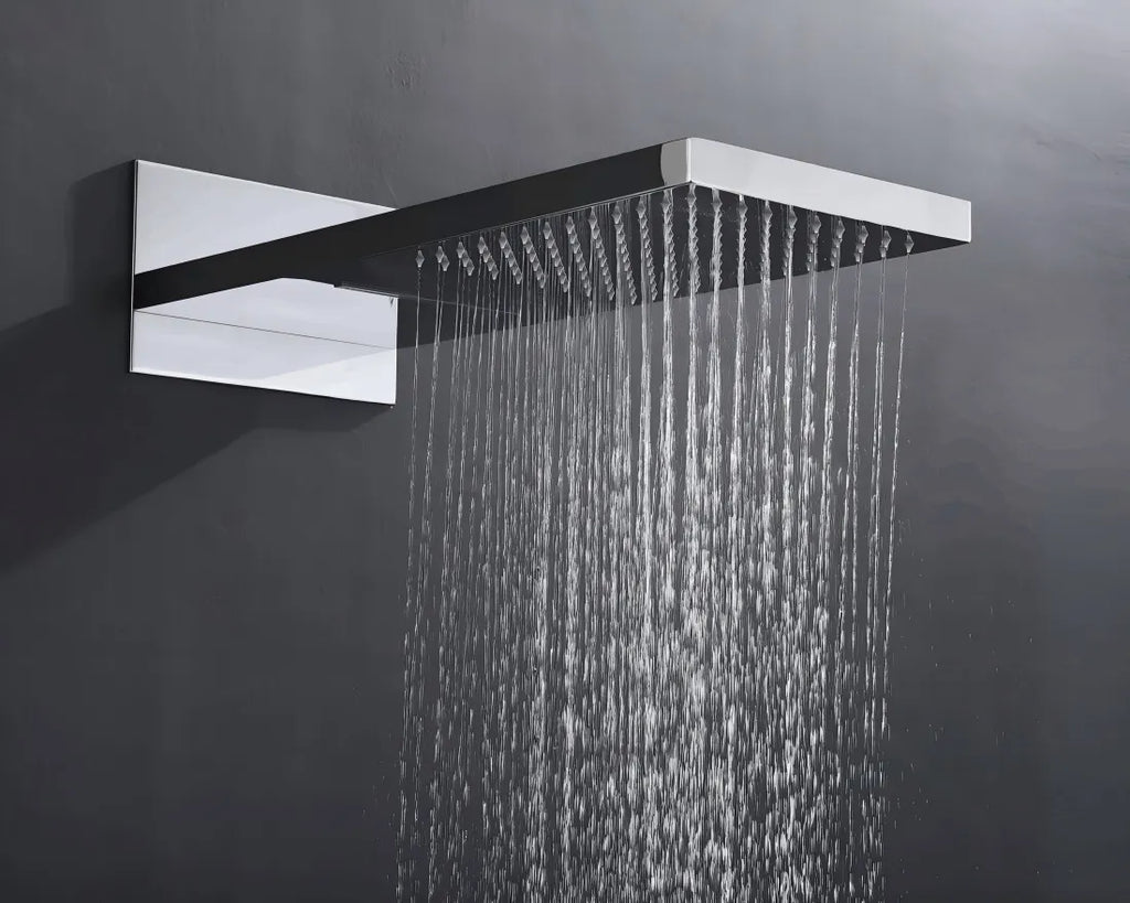 MAXTOR SHG2202 550x230mm 2-Function Wall-Mounted Rain & Waterfall Shower Head