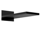 MAXTOR SHG2202 550x230mm 2-Function Wall-Mounted Rain & Waterfall Shower Head Matte Black